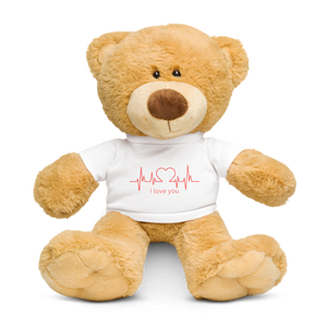 Teddy bear with a t-shirt